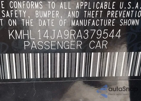 2024 Hyundai Sonata Sel from USA, damaged, VIN KMHL14JA9RA379544